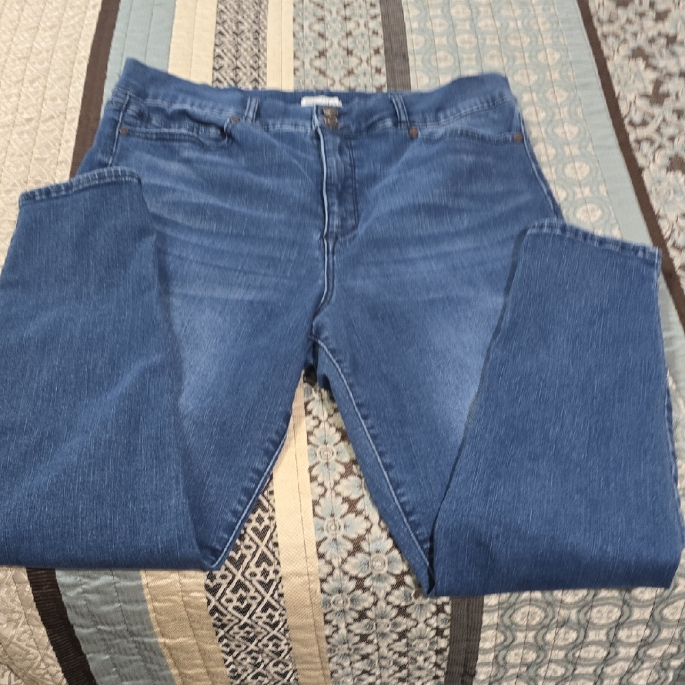 Sofia by Sofia Vergara Straight Leg Blue Jeans